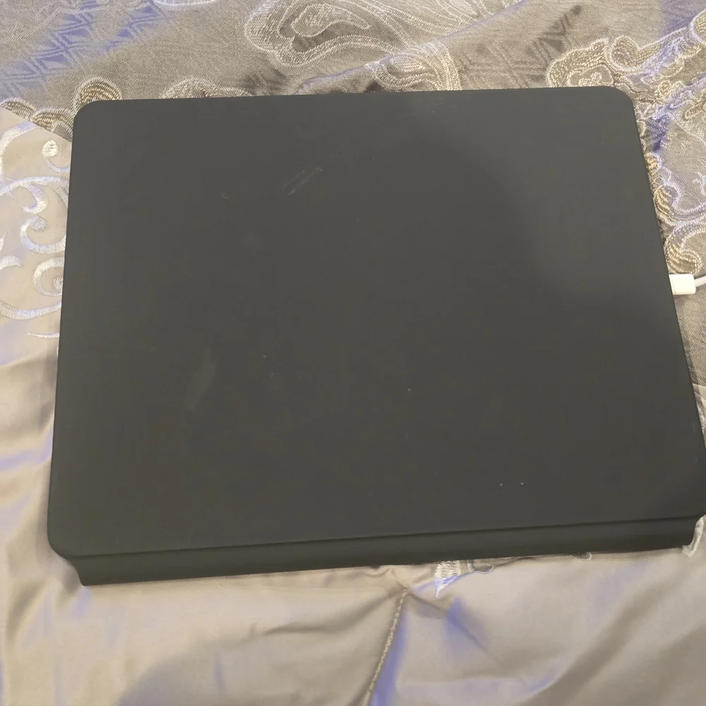Apple Tablet with Gray Keyboard
